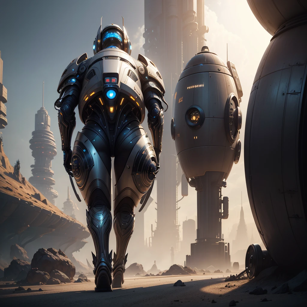 futuristic sci-fi barrel, highly detailed, metallic surface, glowing accents, intricate designs, high-tech mechanisms, dynamic lighting, hyperrealistic, cinematic, by Syd Mead and H.R. Giger, 4k resolution, masterpiece digital art, dramatic shadows, sleek and polished look
