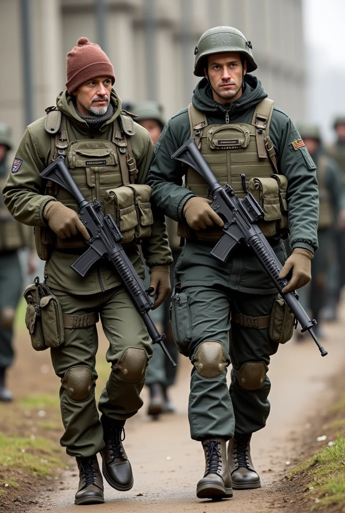 Ukrainian soldiers arrest Russian president --auto