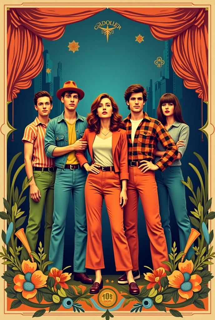 An image to put on a poster for a 60&#39;s play