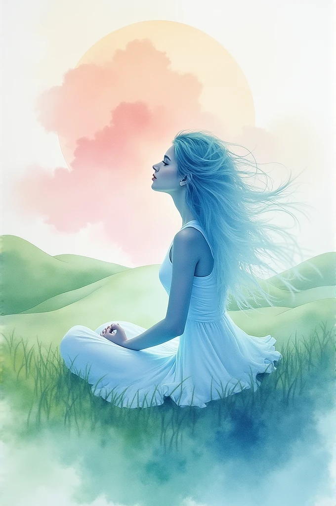 Water colour painting