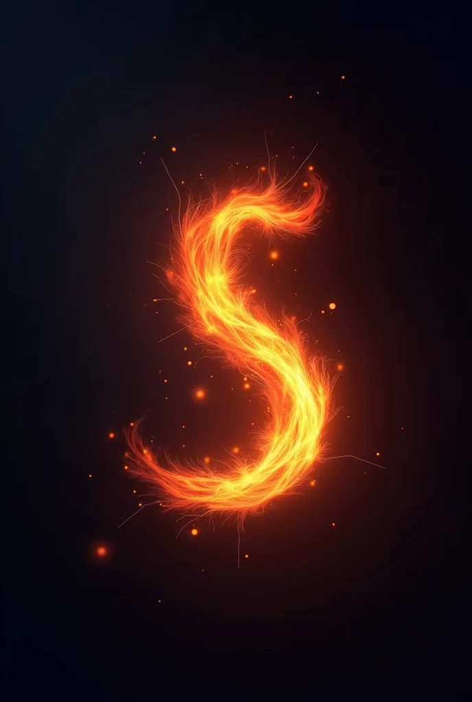 Create a logo for a marketing company called sparks that brings a vibe that lights up the clients' company, like a flame, like a spark in the letter S like no one has ever seen