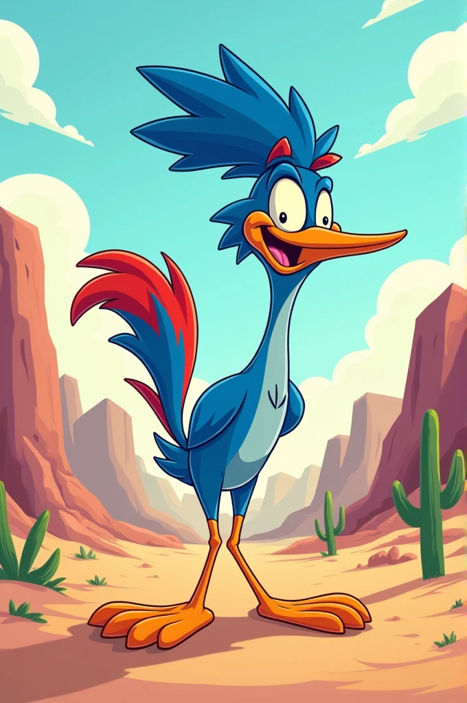Road Runner Mascot