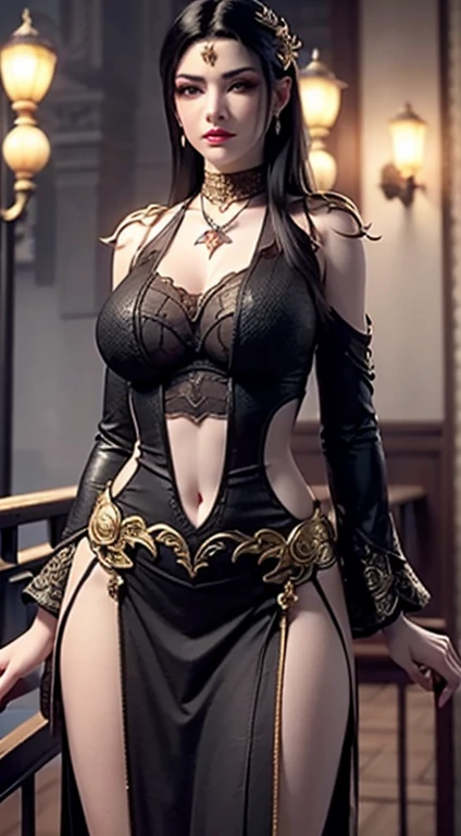 (masterpiece), (ultra high resolution), (extremely intricate), (exquisitely detailed), 1girl, (beautiful gorgeous arabic woman), (F1.4, 1/800s, ISO 100, photorealistic), looking_at_breasts and from above, Evil queen, homewrecker,teal hair, crossed_legs, huge breasts, laugh,green eyeshadow makeup, pink lips, (masterpiece), (ultra high resolution), (extremely intricate), (exquisitely detailed), (F1.4, 1/800s, ISO 100, photorealistic),1girl, (beautiful gorgeous italian woman), looking_at_camera,Evil mom, homewrecker, magenta hair,huge breasts,((wearing Halter Neck High-slit Camisole:1.3)), thigh high stockings,(long eyelashes,double eyelids),extravagant model with gorgeous bright neon avant-garde red eye makeup and thick black winged eyeliner, long eyelashes, shimmering lipstick,
looking into the camera,
standing,pin up style
