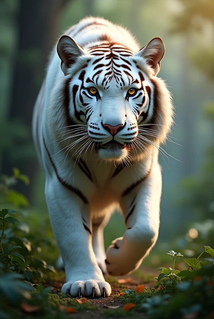 Furry tigre branco 
