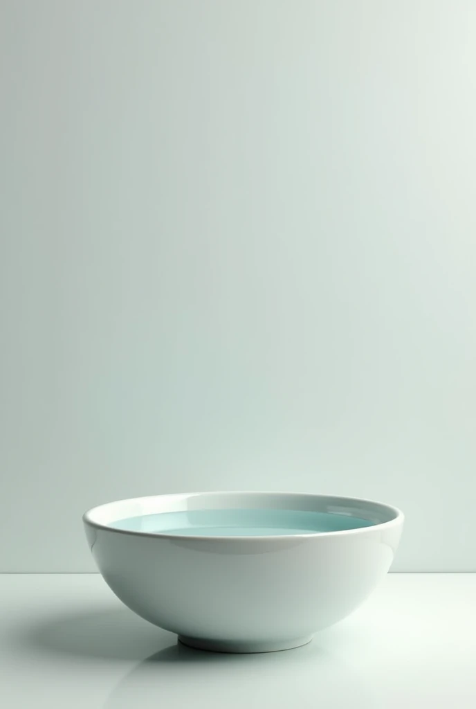 Bowl with water only
