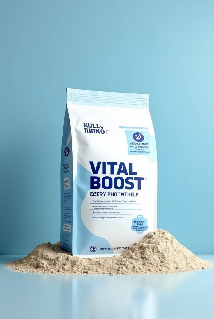 a package with the name vital boost whey protein