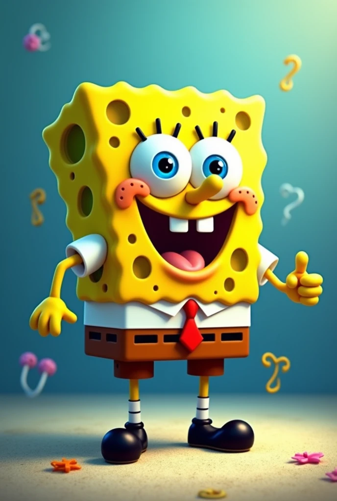 Sponge Bob pumped up