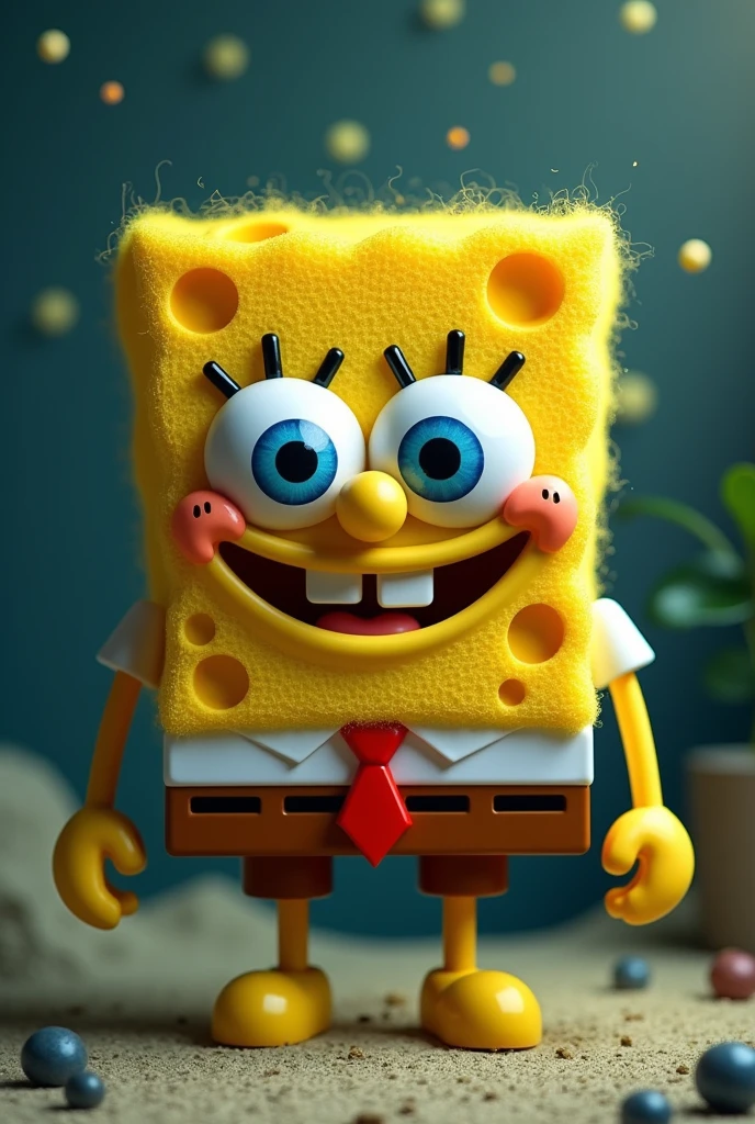good sponge with muscles