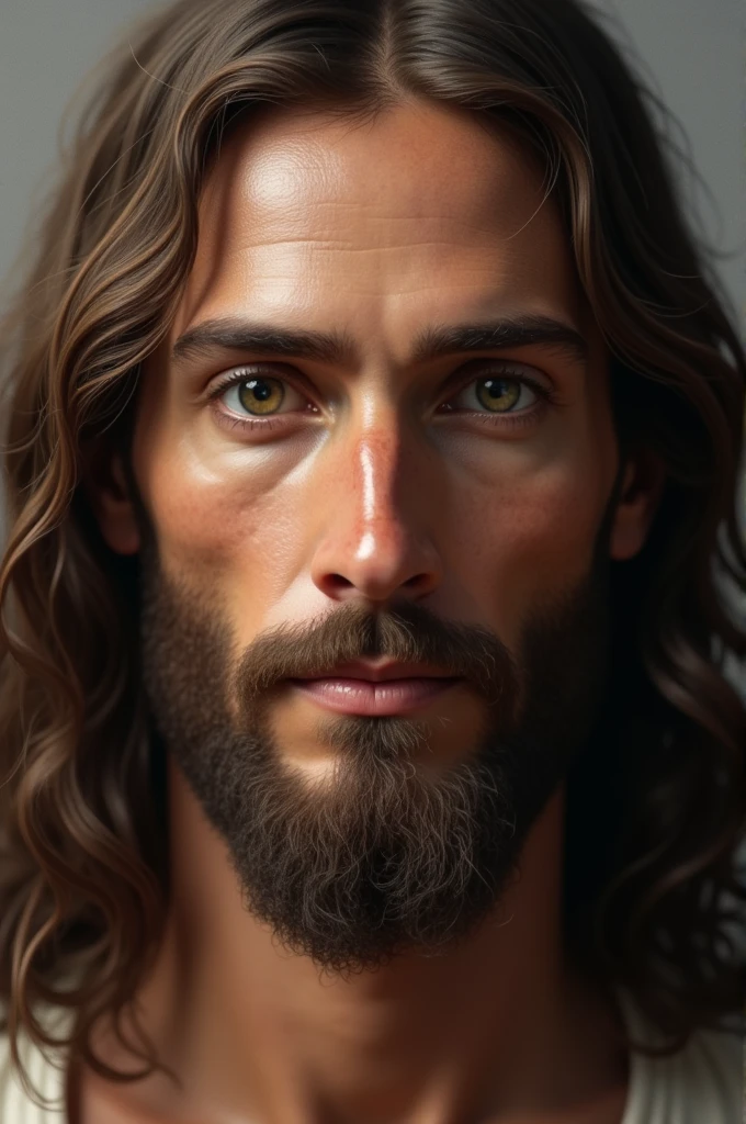 jesus , face detailed, looking at the camera, portraite, 8k hd, high qualiy