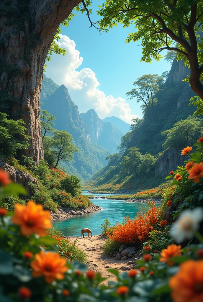 Seeing India in microscope landscape pic