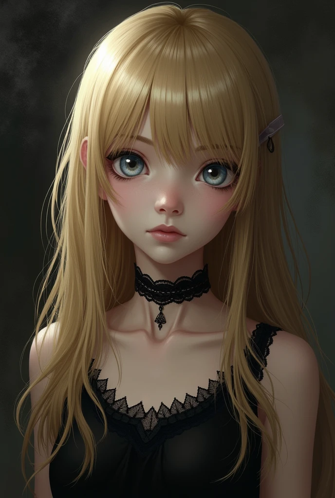 I want a drawing of misa aname from dead note
