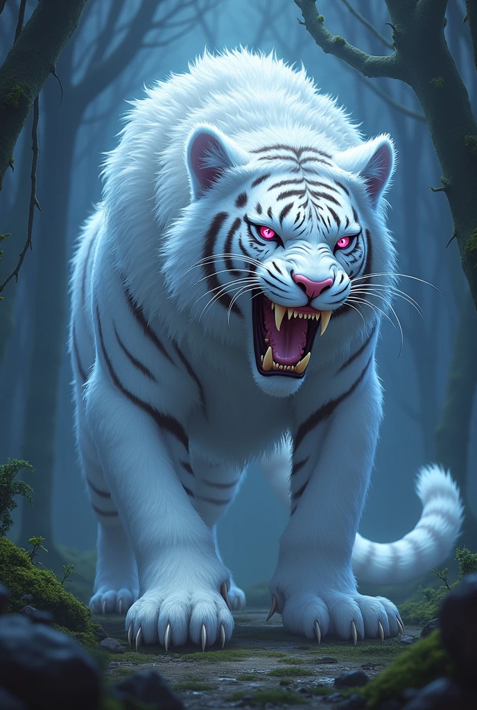 Furry anime tigre branco omen fera furry

