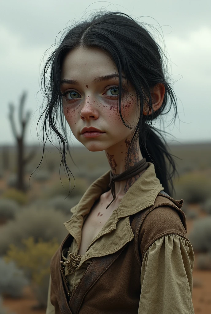 imagine a very thin and ugly western girl