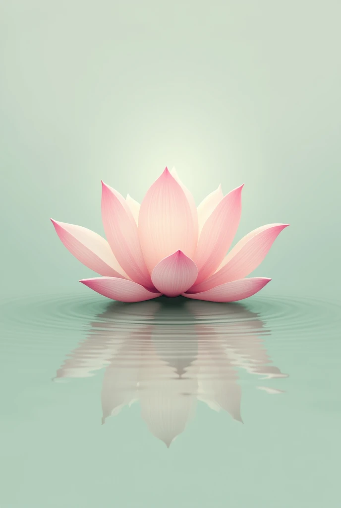 Create a lotus flower logo