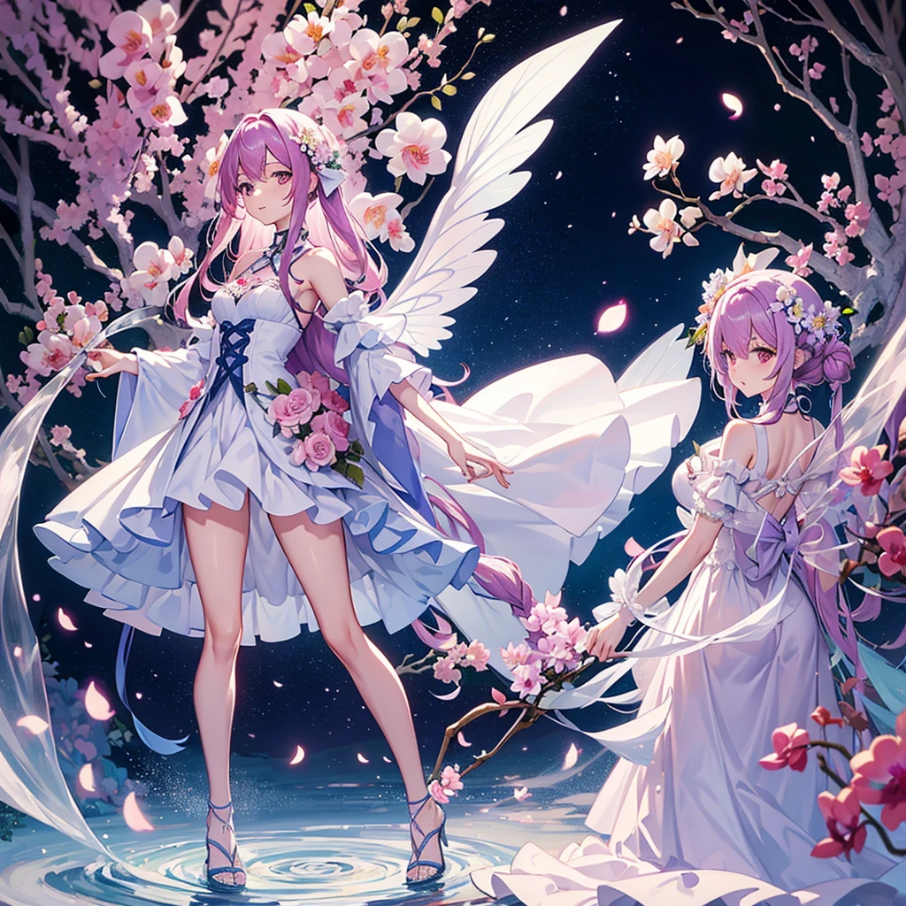 Flower Fairy Full Length. Orchid