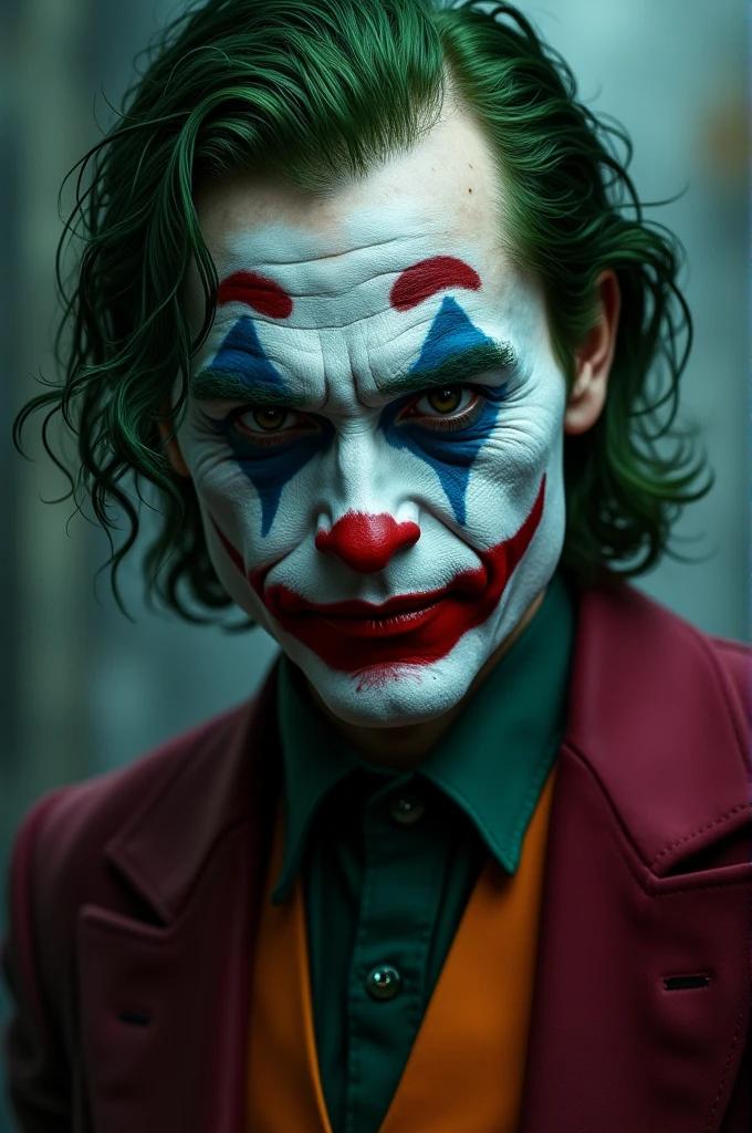 Yoongi in a joker outfit