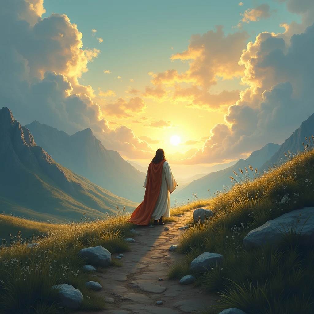 illustrate the biblical text: voice of one crying in the wilderness, prepare the way of the Lord