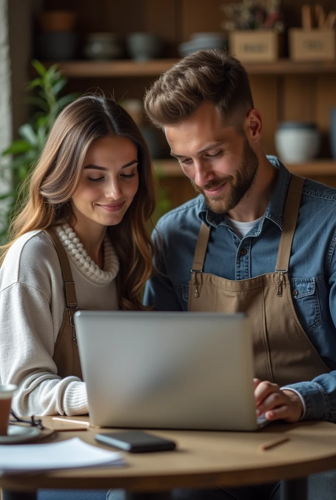 entrepreneur man and woman, Products