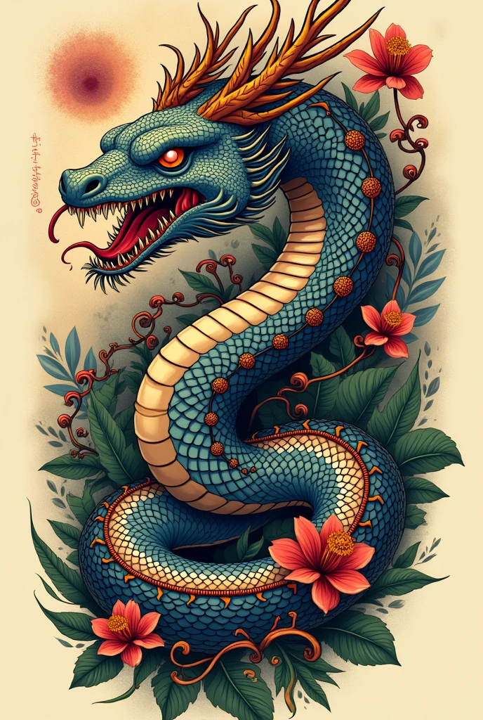 Naga tattoo