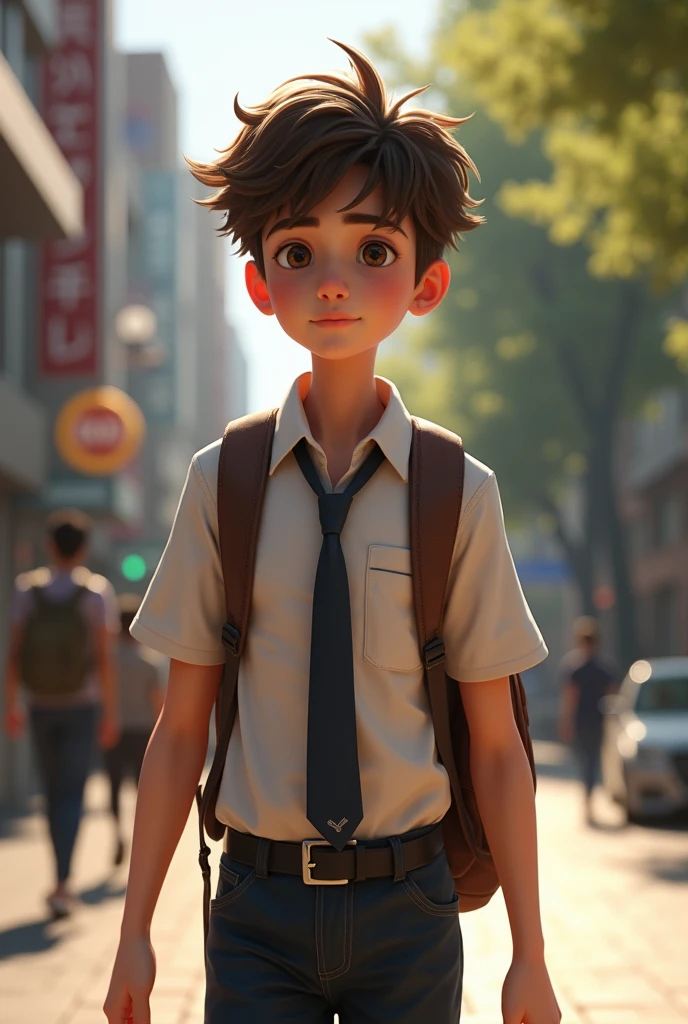 Twink boy Roman robazza going to school where's Roman robazza make real person not cartoon
