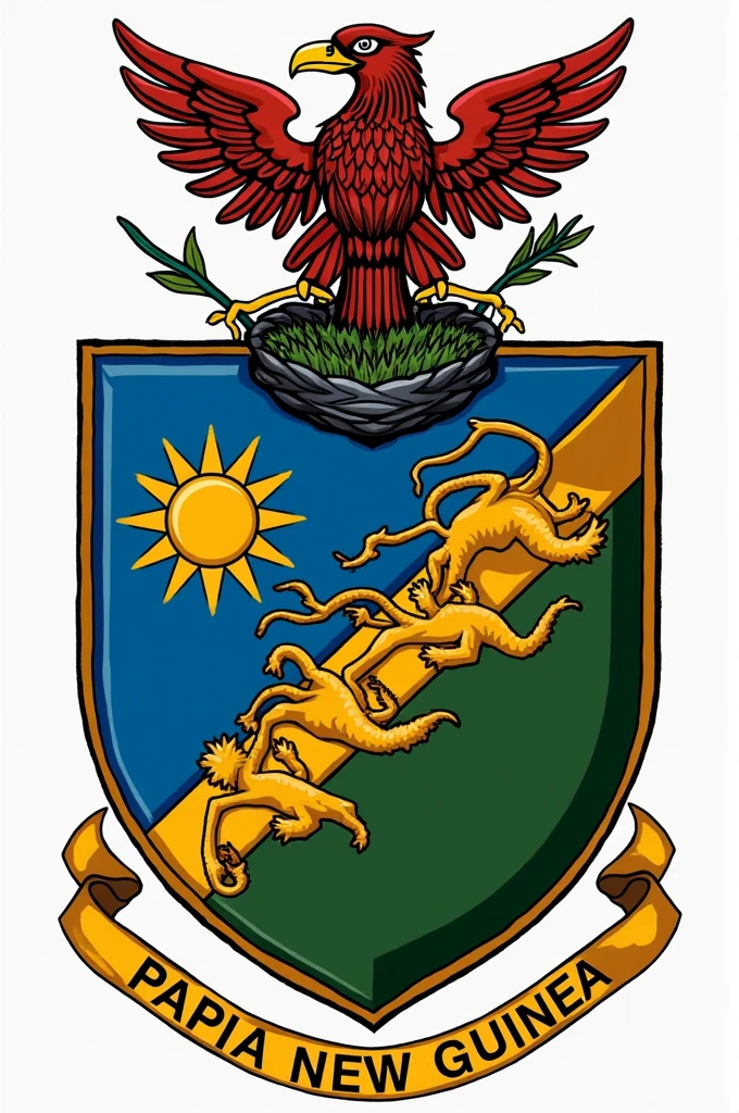 Papua New Guinea emblem