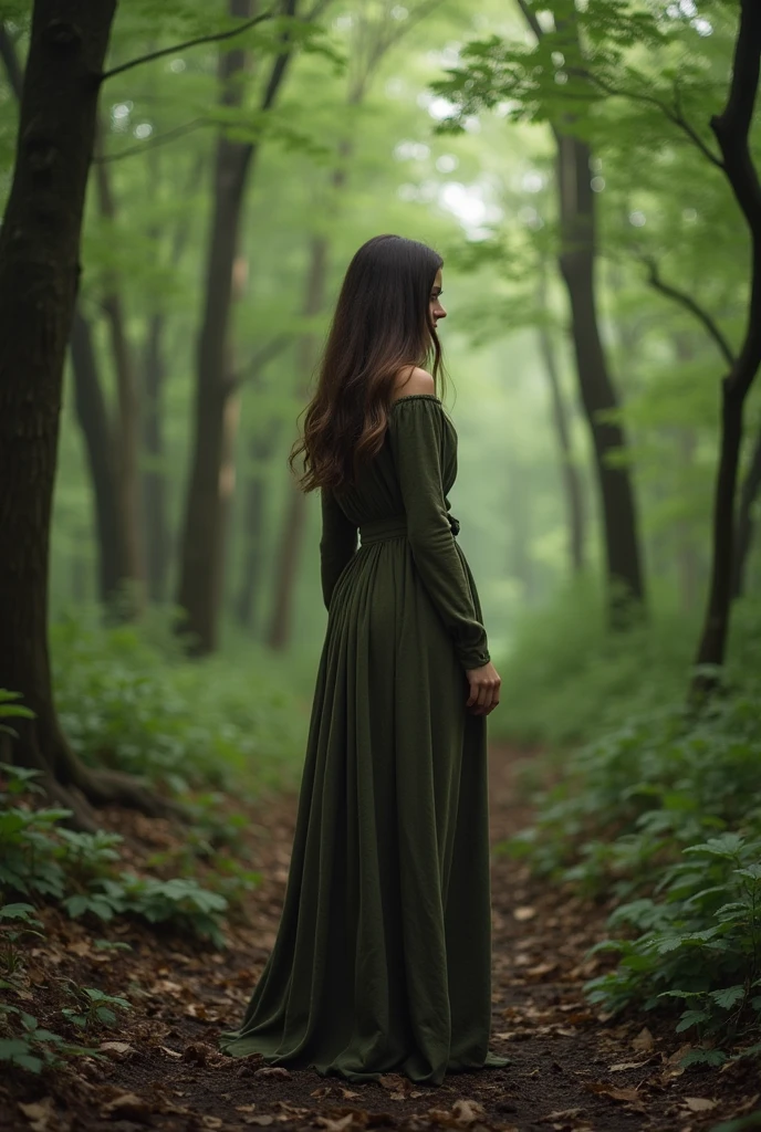 Lady in forest videos