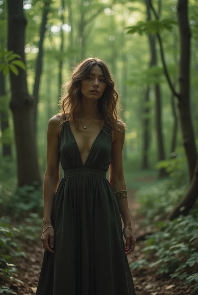 Lady in forest videos