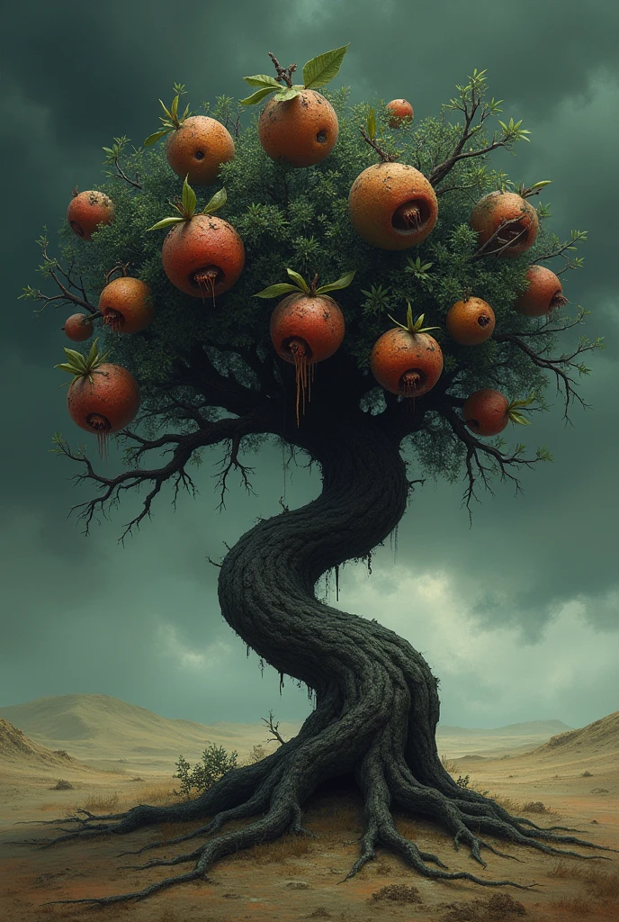 a tree with s as fruits