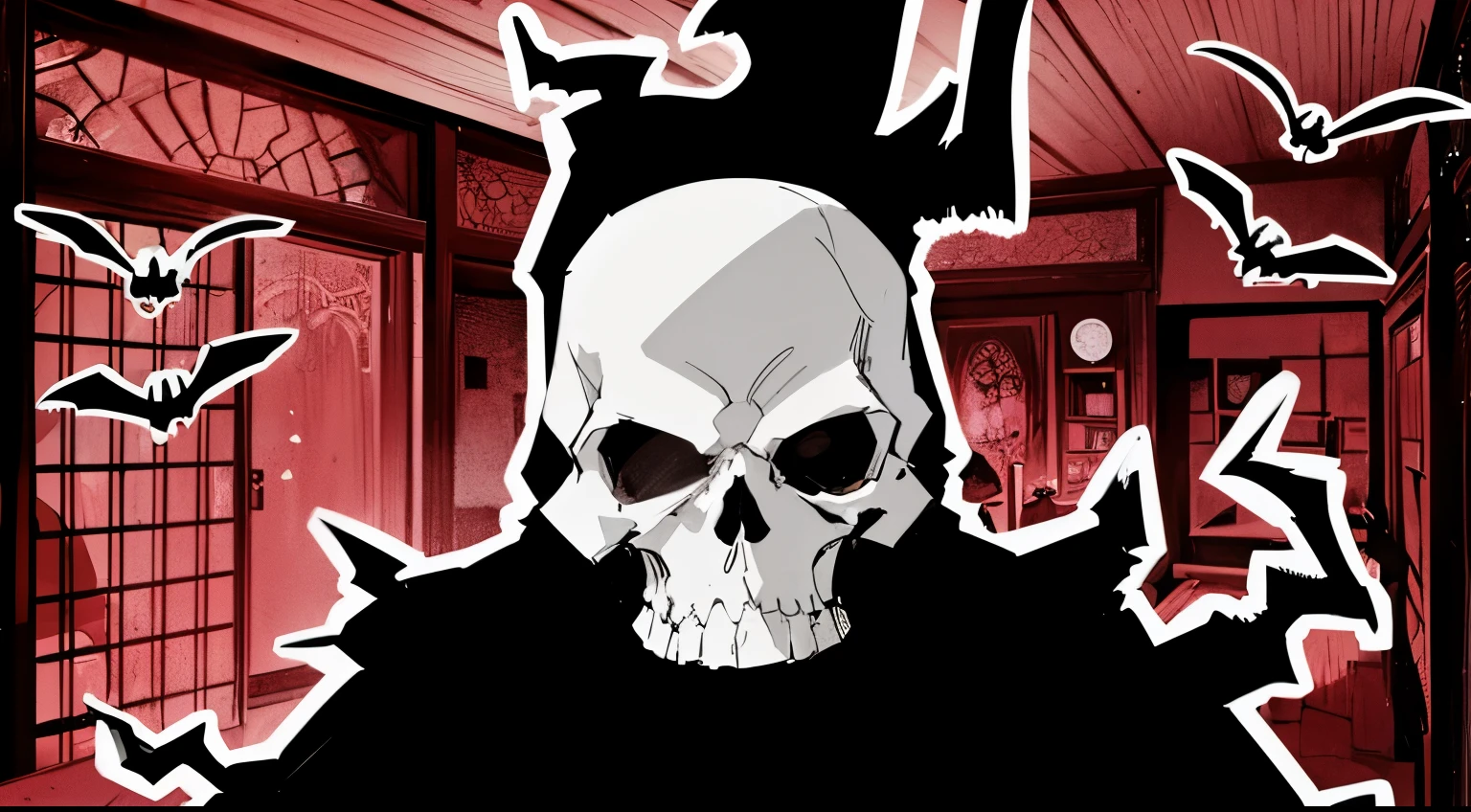 Skull, grim reaper, death, shinigami