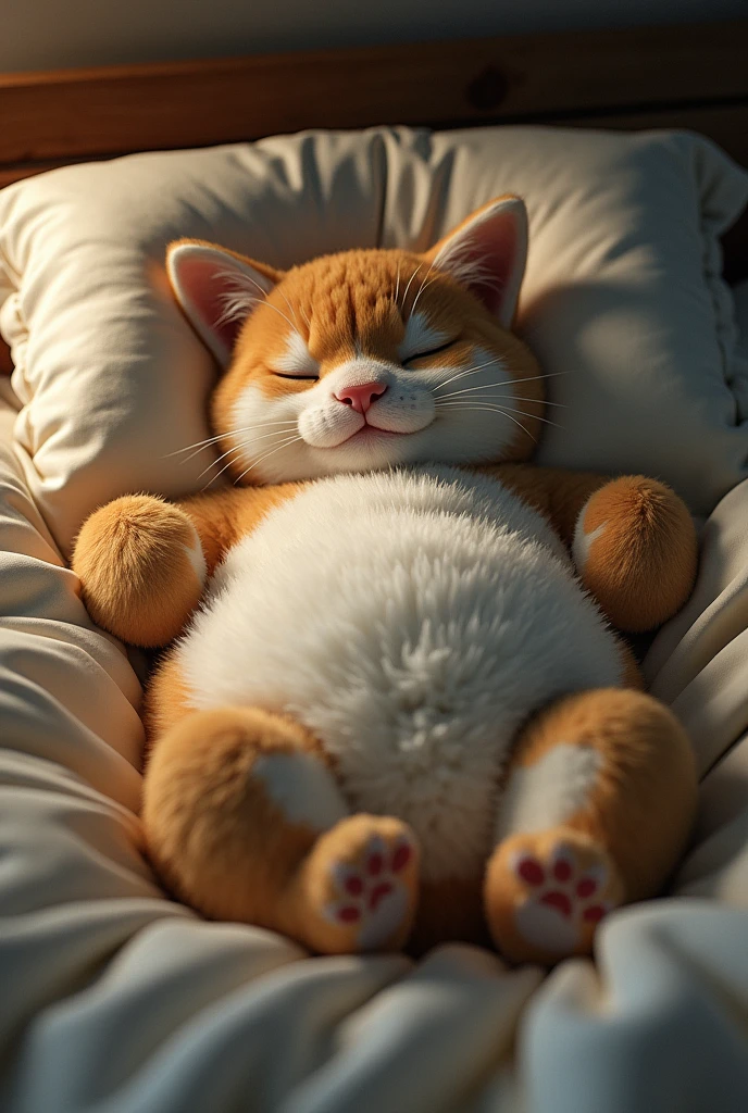 Fat gir sleep 