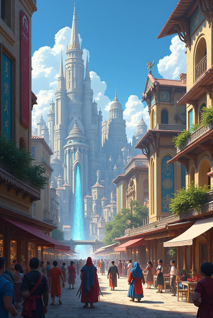 The city of Bonta from the Wafku universe