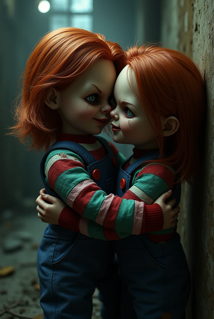 Chucky and Tiffany doll 

