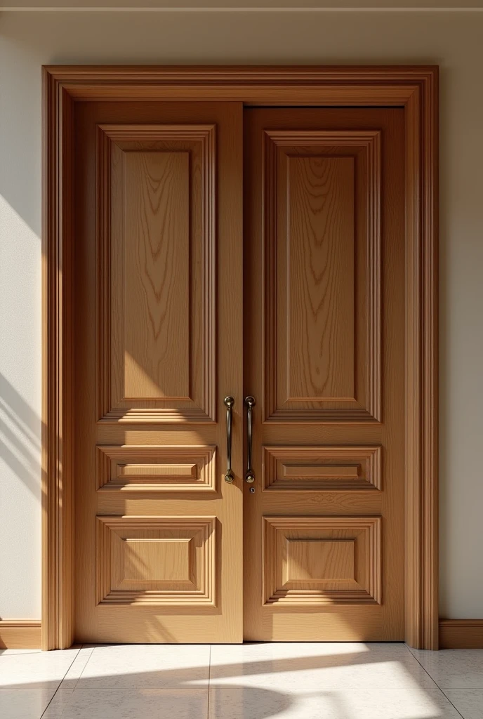 I want a door model for my house, a dragging door. With dimensions 2m by 4m