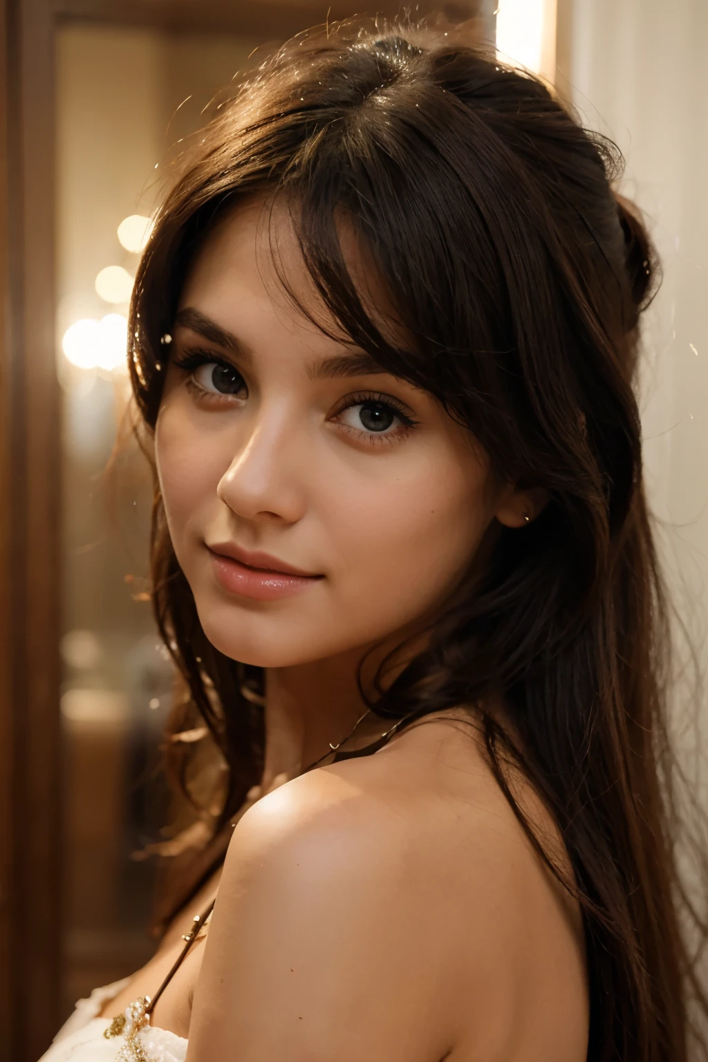 A beautiful girl
