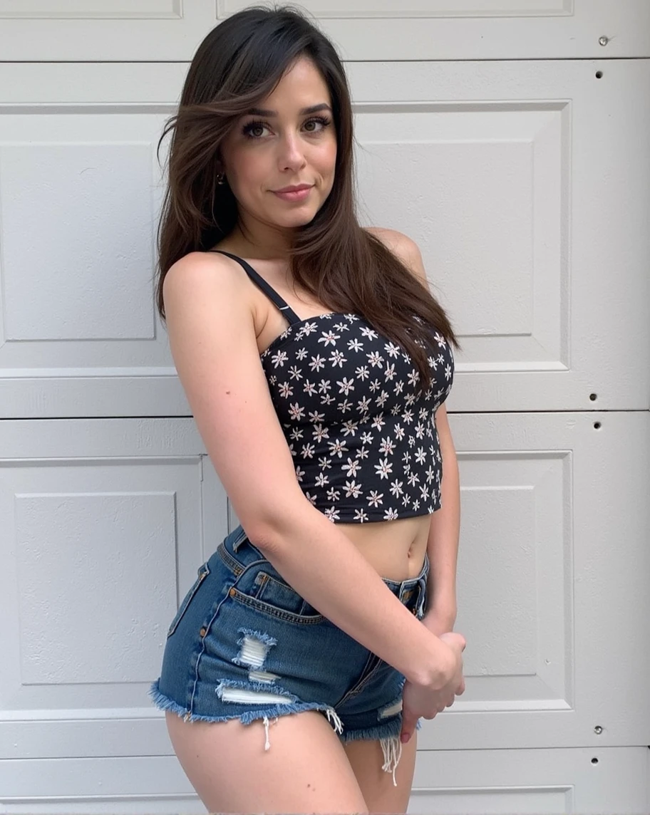 Lana Rhoades' face