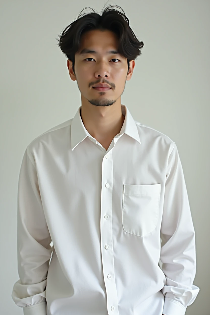 Photo, man in white