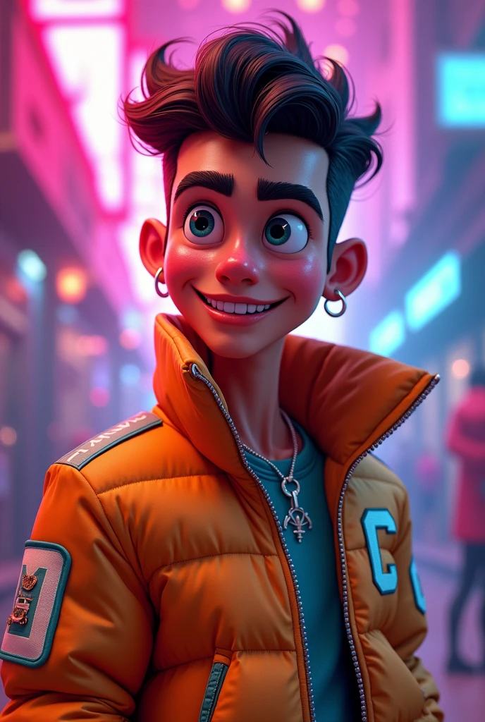 Attention-grabbing animation photo for TIKTOk Instagram and YouTube profile picture
