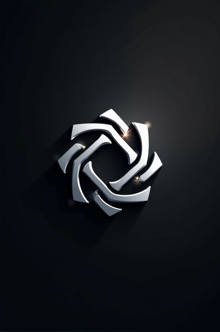 Abstract engine logo