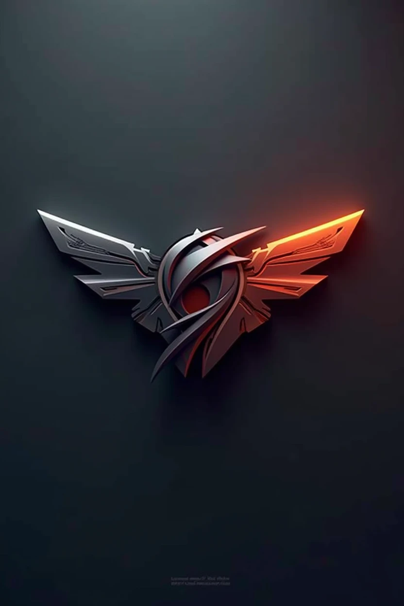 Abstract engine logo