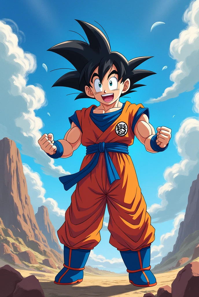 Fusion between Goku and Doraimon