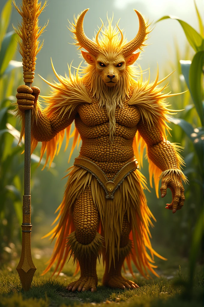 A corn warrior