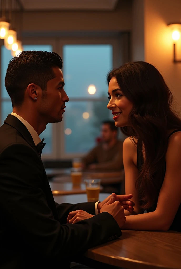 ronaldo conversation with girl