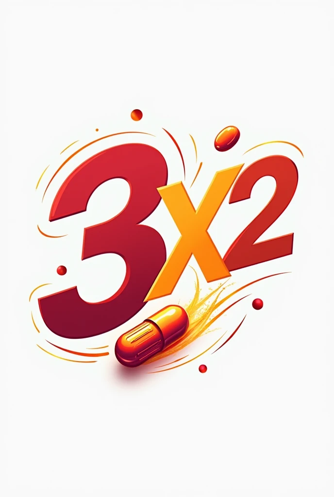 A logo for a 3x2 promotion on energy pills