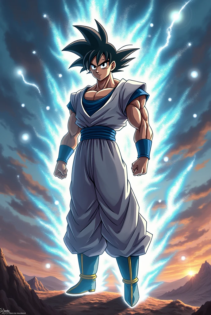 Goku fusion with garu