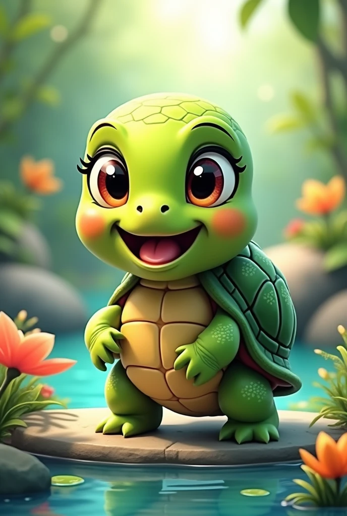 Turtle mascot