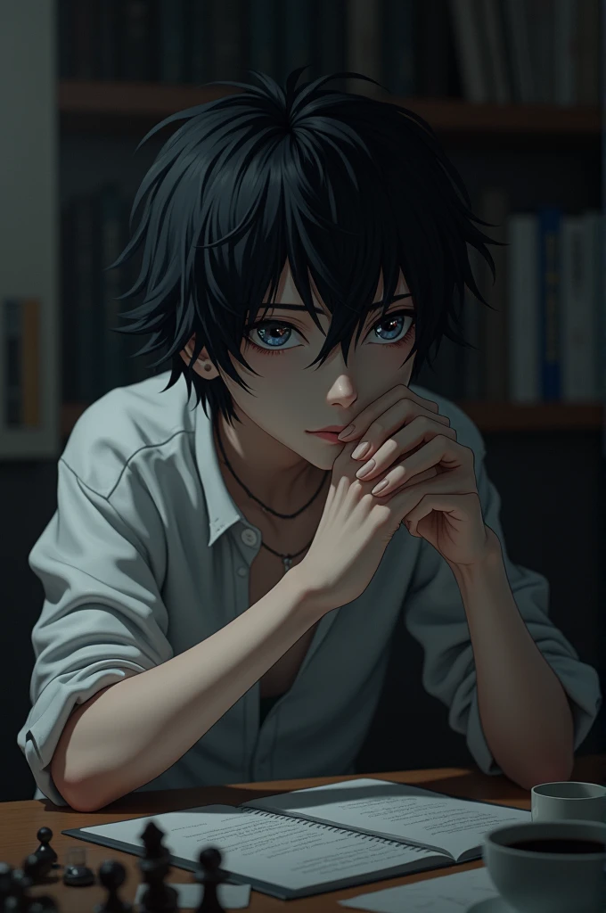 L from death note as my boyfriend