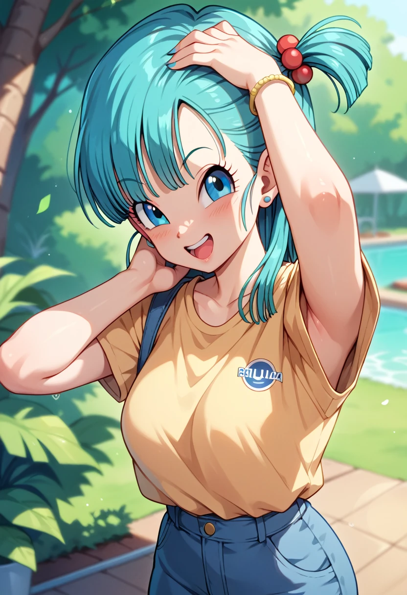 a girl, bulma   dragon ball, Bulma, delicious 