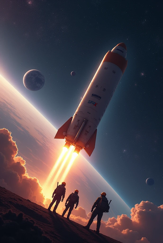 of using a Spacex craft to rescue the crew