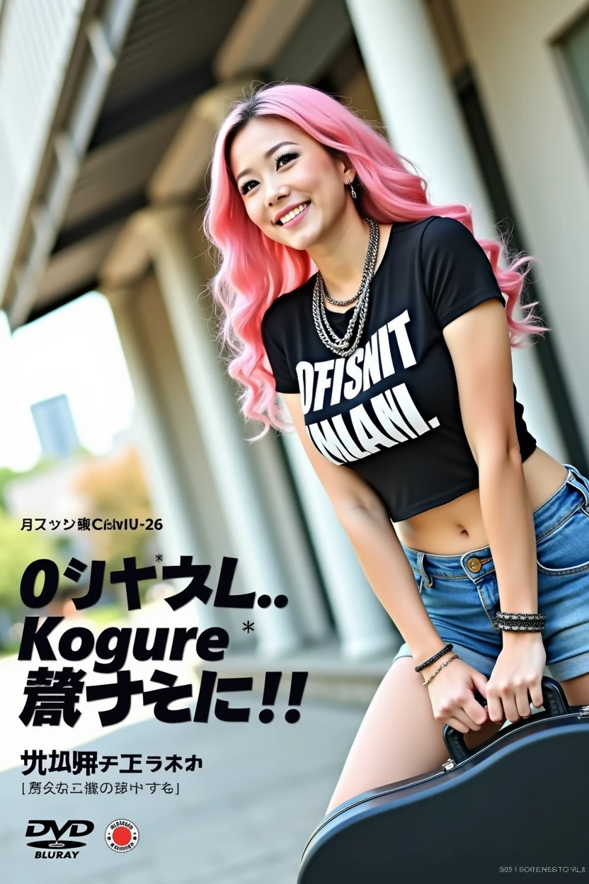 (superflat, flat shading, flat colors), masterpiece, best quality, magazine cover, samsung ad for handphone, , text, ,nude, blue hair, half body, wet body, open legs, spread legs, small pussy, slim legs, collabrone, bare shoulders, small breast, squirt, to much squirt, realistic body