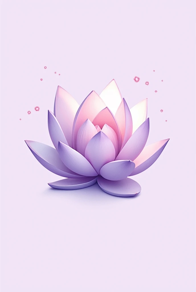 I need to make a logo for my makeup store called Lotus Flower, and the corporate colors are lilac and pastel purple, I need a synthesized lotus flower with the name in Spanish, give it a more feminine font, more options, as for logo on Instagram, with the name in Spanish, the pretty letter